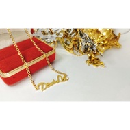 24k gold plated women's necklace