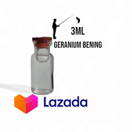 Essen Atsiri Geranium bening 3ml umpan Pancing