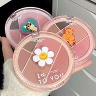 Into you灰粉盘教科书wigglewi* ggle联名脸颊多用盘眼影腮红眼线Into YOU Refractive Lip Glaze Lip Gloss Lipstick with High 