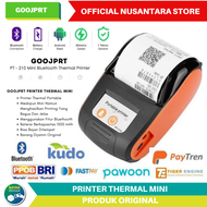 COD GOOJPRT POS Bluetooth Thermal Receipt Printer / printer bluetooth mini cetak struk hp murah resi