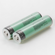 2pcs Panasonic 18650 3.7V 3100mAh Rechargeable Lithium Batteries with Protective Plate Green