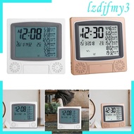 [Lzdjlmy3] Azan Prayer Clock Digital Wall Clock Home Office Mosque