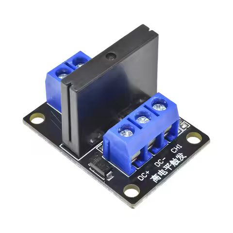 High Level/Low Level 5V 1 Channel SSR G3MB-202P Solid State Relay Module 240V 2A Output with Resisti