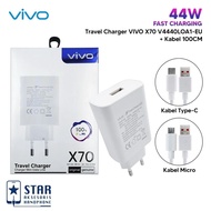 Travel Charger VIVO X70 44W Casan VIVO X70 44W Fast Charging