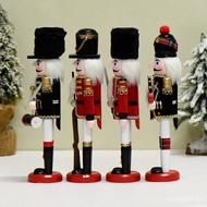 30CMCloth Wrapper Home Decoration Christmas Festival Cloth Wrapper Nutcracker Puppet European and American New Year Gift