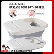 Collapsible Foot Bath Bucket Foot Massage Foot Bath SPA Massage/Baldi Mandian Kaki/Detox Tungku Kaki/泡脚桶足浴盆