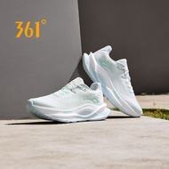 [0-10KM] 361 Degrees Fierce 5.0 Womens Running Shoes Mesh Lightweight Running Shoes Shock Absorbing 