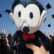 睇圖2_無法閱讀、問價錢互BLOCK，謝🌟《罕！獨家！絕版！大隻》Felix the Cat graduation doll gift present 絕版！罕見！大隻 菲力貓畢業公仔 30 cm $