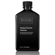 Revision Skincare Papaya Enzyme Cleanser, 190ml Energizing Facial Cleanser with Salicylic Acid, Soot