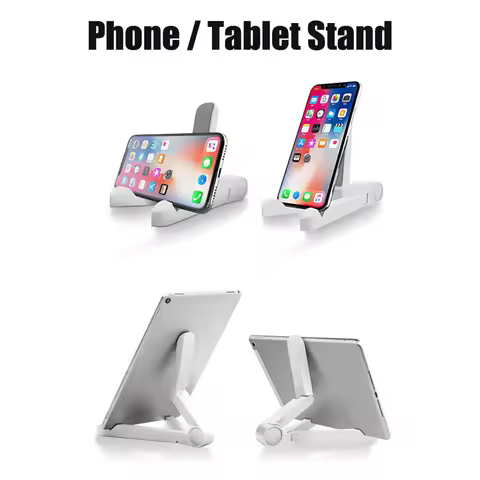 Universal Tablet Holder Portable Foldable Tablet Stand Desktop Mobile Phone Holder For iPhone Xiaomi
