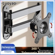 LUOYAO LCD Monitor Bracket, Extendable 10-37in Computer Bracket, Universal Rotatable Sturdy Wall Mou