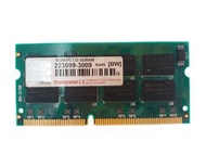 七成新 創見 Transcend 512M PC133 SDRAM 144-pin SO-DIMM (打印機 印表機適用)