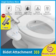 Non-Electric Bidet Adjustable Water Pressure Bidet Attachment Single Nozzle Cold Water Toilet Seat Attachment A8800