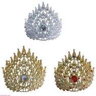 sweety Thai Crown Dance Headdress Thai Dance Headpiece Indian Crown Thai Hair Jewelry