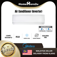 Midea Aircond 1.0HP 1.5HP 2.0HP R32 Inverter Model:MSXS Xtreme Save Inverter Wall Mounted Air Conditioner - Homehero2u