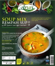 Ez Bizy Soup Mix Powder / Rempah Soup ( HALAL ) - ARUN BRAND - 500g