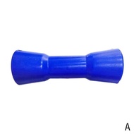 【Factory-direct】 8 Inch Blue Hard Plastic Boat Trailer Roller Pe 200mm Bolt With Self Centering Part