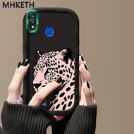 Case For VIVO Y91 Y91i Y93 Y95 Y91C Y1S Y90 Leopard Print Mobile Phone Men
