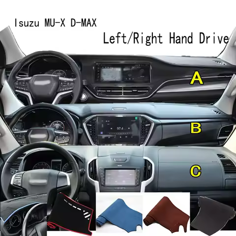For Isuzu MU-X D-MAX TFR86/5/7 Accessories Dashboard 310S Cover Instrument Panel Dash Mat Dashmat Pr