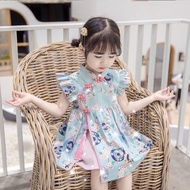 ALENA Hanfu Kids Girl 2023 Dress Kanak Kanak Perempuan Baju Kanak Drees For Girl Little Girl Fashion