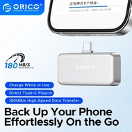 ORICO Portable SSD 64 256GB MINI FlashPod PSSD ProRes with Direct Plug Fast Charging for Dashcam Mob