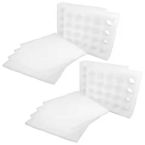 Foam Egg Holder Thicken Shatterproof Egg Transport Tray Egg Delivery Tray Egg Crate Panel Reusable W