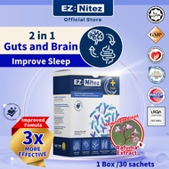 EZNitez+ Probiotic Promotes Sleep Quality, Mind Relaxation & Improve Guts Health - 1box [improved fo