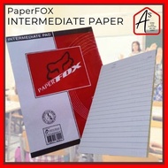 ▬  ☪ ✲ ◷ A's INTERMEDIATE PAPER (1 Pad) - GRADE 5&6 Intermediate Writing Pad Long Pad (SOLD PER PA