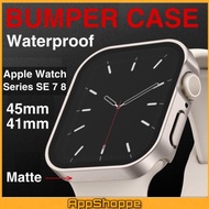Apple Watch Case Waterproof Matte Doff Series Se 7 Bumper Case