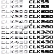 Metal Car Rear Sticker for Mercedes Benz Letter CLK55 CLK63 CLK200 CLK230 CLK240 CLK280 CLK320 CLK35