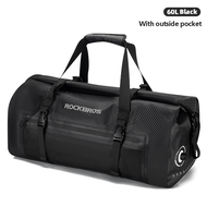 【มาถึงใน 3 วัน】ROCKBROS Motorcycle 20-60L Waterproof Saddle Bag Backpack Motorcycle Bag Satchel Hand
