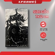 [SIZE GỐC+Tặng đá] Bài Tarot THE BLACK TAROT size gốc 7x12 78 lá bài bói oracle