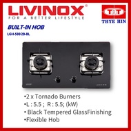 LIVINOX BUILT-IN HOB LGH-588 2B-BL/LGH-PEBBLE-2B