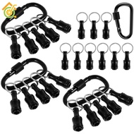 24Pcs 1/4 Inch Hex Shank Screwdriver Bit Holder Bit Holder Keychain Drill Bit Holder Extension Bar S