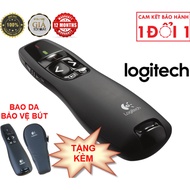 [ SALE 50% ]Bút trình chiếu Điều khiển Trình chiếu Không dây từ xa R400 Logitech Bút Trình Chiếu Sli