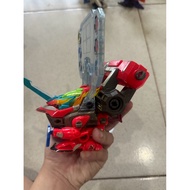 (2nd) Battle B daman Cobalt Sword Red