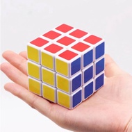 J0490 CHILDREN'S TOY RUBIK 3X3 MAGIC CUBE 2 IN 1 RUBIK CUBE RUBIK TOY CONTAINS 2PCS MAGIC CUBE EDUCA