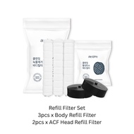 Atojet Cleansing Shower Head Set Filter Shower Head with Rust Removal Body Filter ACF Carbon Head Fi