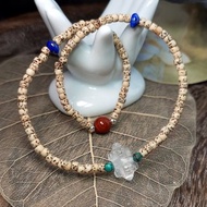 108念珠 手鍊 星月菩提 白水晶 金剛杵 綠松石 青金石 阿拉善瑪瑙