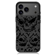ASCII Cyberpunk Art Print Hybrid Case Custom Casing iphone 18 17 17e 16 16e 15 14 13 12 11 Pro Max P