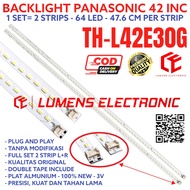 PANASONIC LED TV BACKLIGHT 42 INC TH-L42E30G THL42E30G TH L42E30G 42E30G L42E30 BL SMD STRIPS LIGHT 
