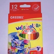 WATERCOLOR PENCIL GREEBEL WATERCOLOR PENCIL 12W SHORT (4012)/ 12W LONG (8012)