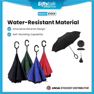 23" Open Reversible Quality Umbrella Payung Hujan Umbrella Big Size Umbrella Automatic Big Umbrella 