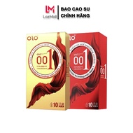 Combo 2 hộp: Olo 001 Thin Square Gold và Red