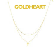 Goldheart 916 Gold Cross Necklace