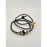 Huya Dzi Beads, Agate Material, Design Style, Huya Clavicle Rope, Exclusive Design