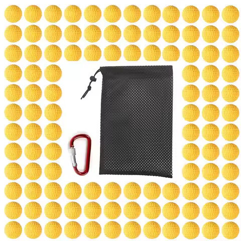 200PCS Premium EVA Ammo for Nerf Rival Series Round Ball Bullets Refill Darts Pack With Portable Sto