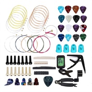 Guitar Pick Set Guitar Pick Stand Set Acoustic Guitar Electric Guitar Bass Ukulele Stand Pick Color 