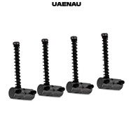 UAENAU ​4PCS Electric Guitar Bass Bridge Saddles​, ​Spring Screws​ ​String Saddles​ ​Electric Bass C