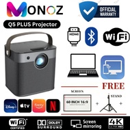 PROJECTOR 1080P 4K LCD LED Portable Projectors WIFI proyector for Mirror Screen Home Theater